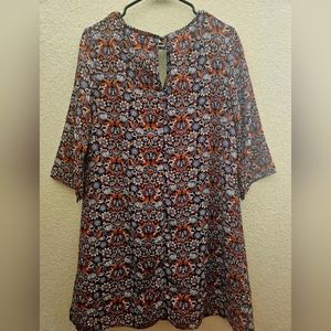 Terranova slip on dress floral fits M to L